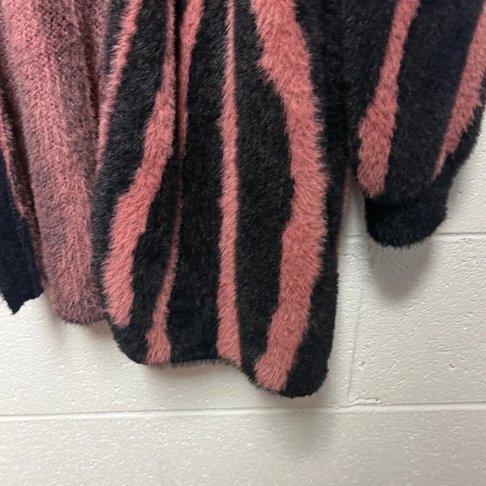 striking zebra